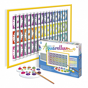 Акварельная раскраска – Кинетика, 3 картинки (SentoSpherE, 6120k)